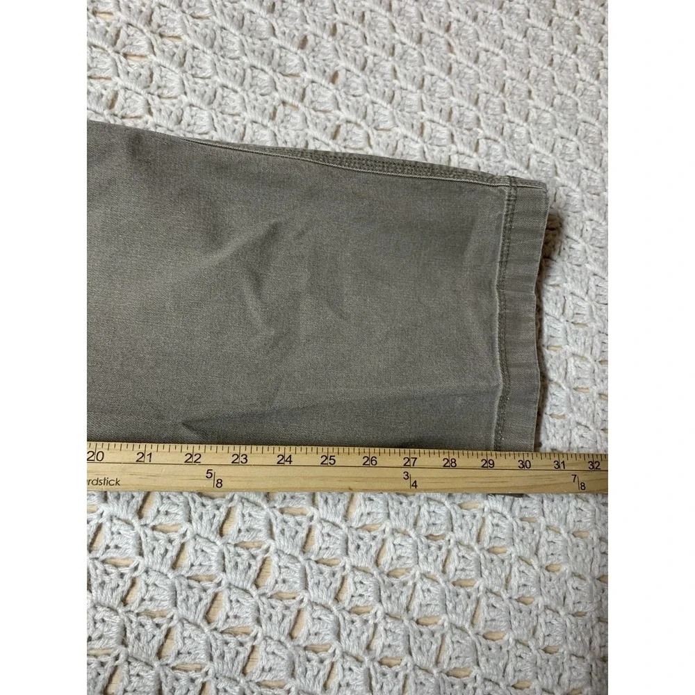 The North Face Mens‎ Canvas Jeans Mens 32 X30 Gray 4 Pocket Outdoor Hiking Work